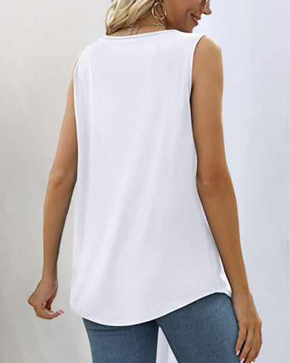 ASHMORE LANE | Ninon Square-Neck Tank Top