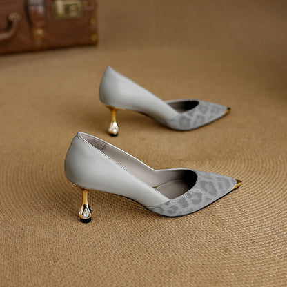 Clair | Genuine Leather Heels