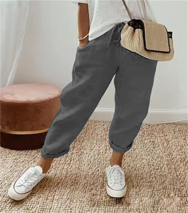 ASHMORE LANE | Elegant Cotton Trousers