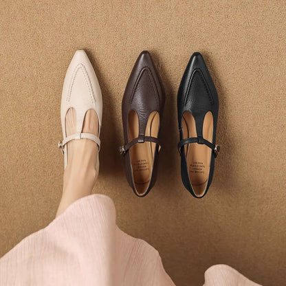 Tirea | Genuine Leather Heels