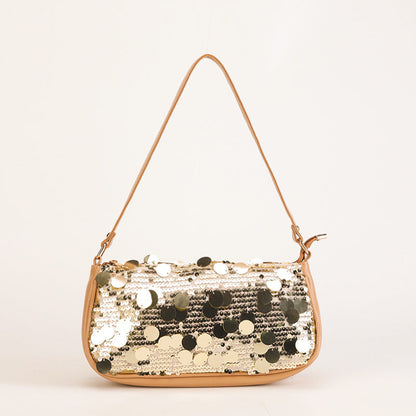 <font dir="auto" style="vertical-align: inherit;"><font dir="auto" style="vertical-align: inherit;">Sequined Embroidered Flower Shoulder Bag, New Cross-Border Style, Embroidered Floral Accessories, Underarm Bag, Crossbody Bag, Spring/Summer Women's Bag</f