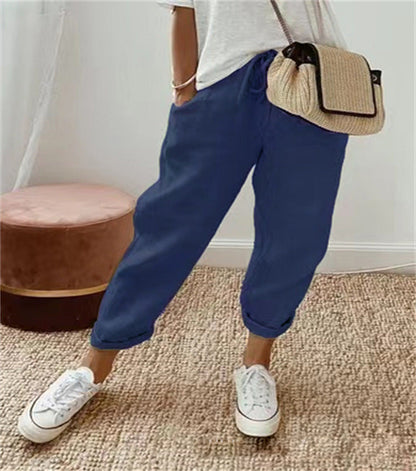 ASHMORE LANE | Elegant Cotton Trousers