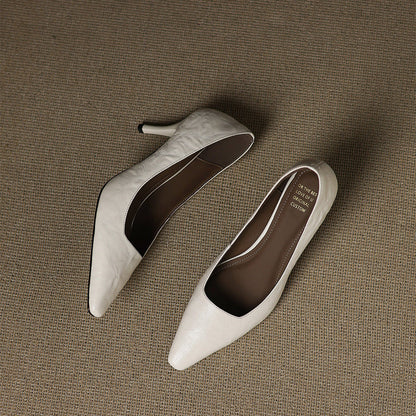 Zala | Genuine Leather Heels