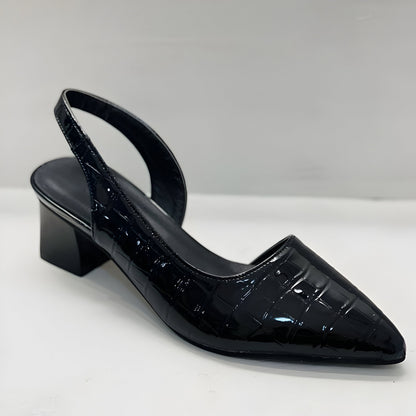 Elisa | Wide-Toe Block Heels