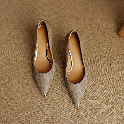 Clair | Genuine Leather Heels