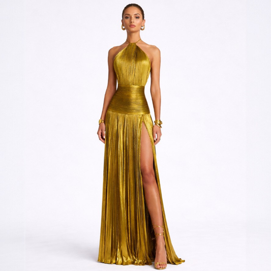 ASHMORE LANE | Golden Light Maxi Dress