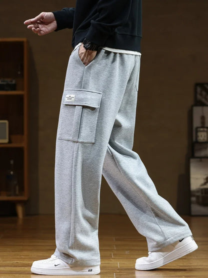 ASHMORE LANE | Fleece Cargo Trousers