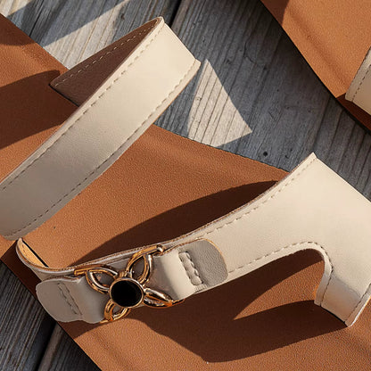 ASHMORE LANE | Elsa Slip-On Flat Sandals