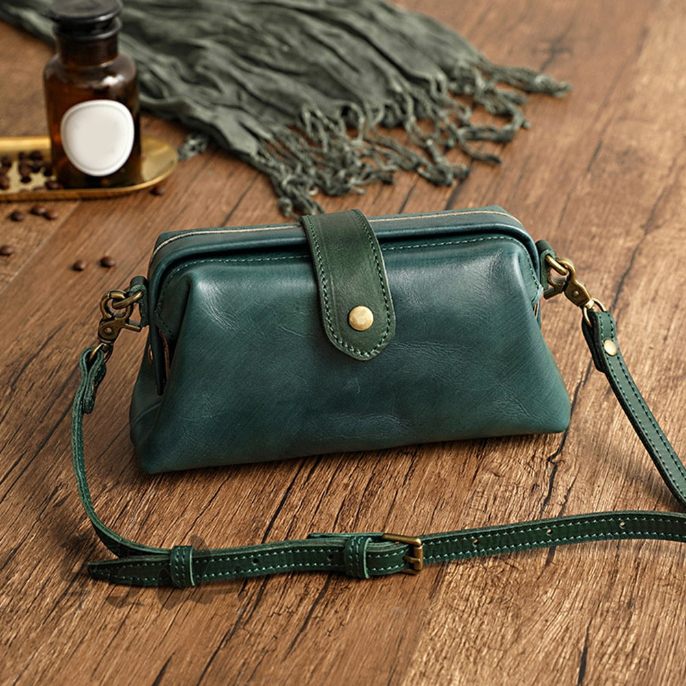 ASHMORE LANE | Fabienne Handmade Retro Leather Bag