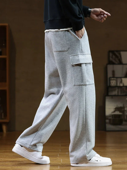 ASHMORE LANE | Fleece Cargo Trousers