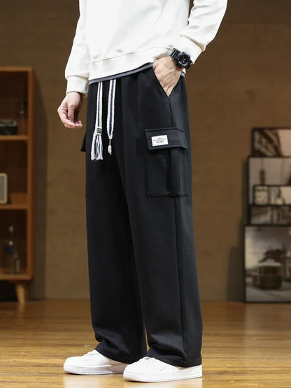 ASHMORE LANE | Fleece Cargo Trousers