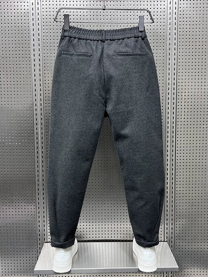 DELACROIX | PANTALONS TAPERED TEXTURÉS