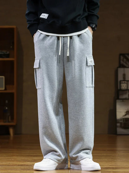 ASHMORE LANE | Fleece Cargo Trousers