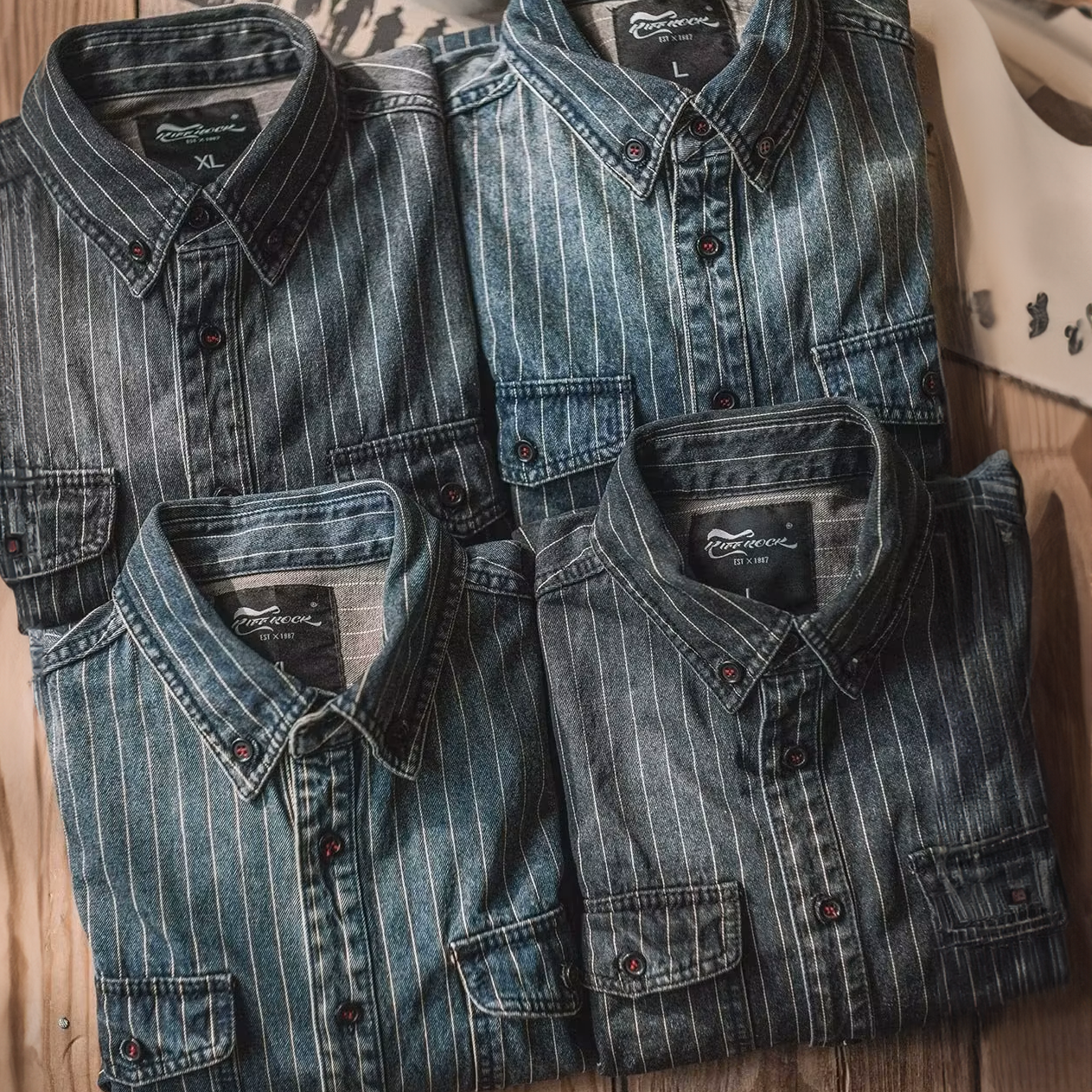 ASHMORE LANE | Long-Sleeve Striped Shirt