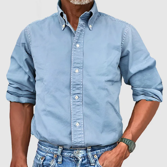 ASHMORE LANE | Wrinkle-Resistant Long-Sleeve Shirt
