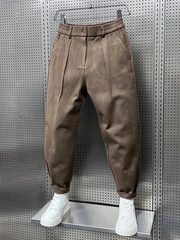 DELACROIX | PANTALONS TAPERED TEXTURÉS