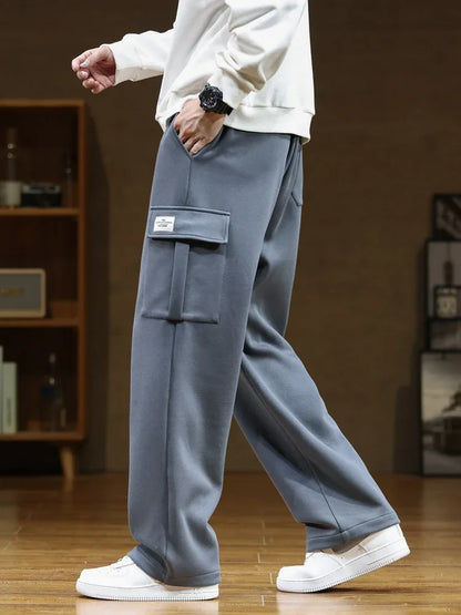 ASHMORE LANE | Fleece Cargo Trousers