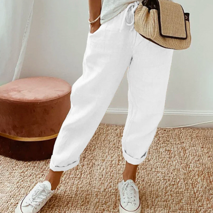 ASHMORE LANE | Elegant Cotton Trousers