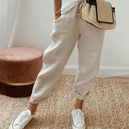 ASHMORE LANE | Elegant Cotton Trousers