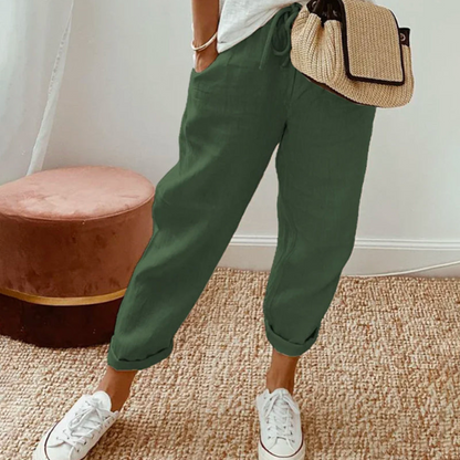 ASHMORE LANE | Elegant Cotton Trousers