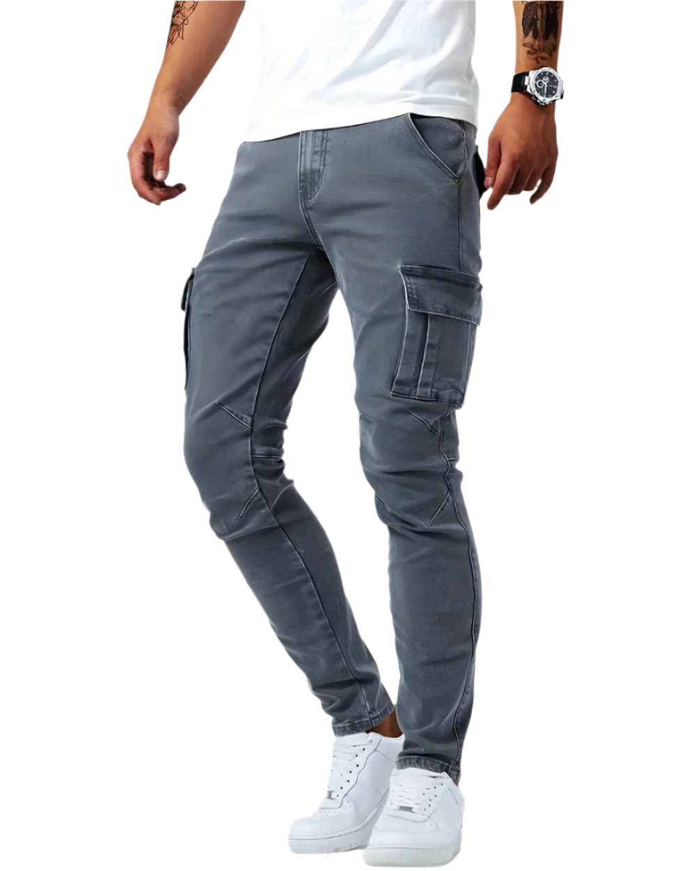 ASHMORE LANE | Stretch Cargo Trousers