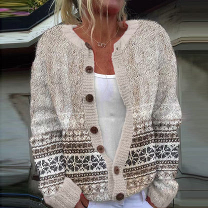 BRIELLE | VINTAGE ICELANDIC CARDIGAN