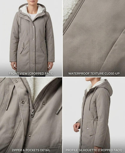 Harriet™ | Cosy Hooded Weatherproof Coat