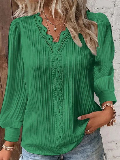 ASHMORE LANE | Lace Detail Blouse