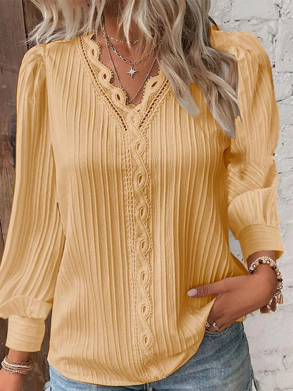 ASHMORE LANE | Lace Detail Blouse