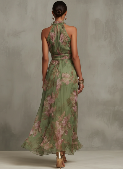 ASHMORE LANE | Élise Long Floral Dress
