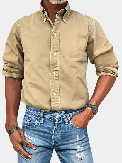 ASHMORE LANE | Wrinkle-Resistant Long-Sleeve Shirt