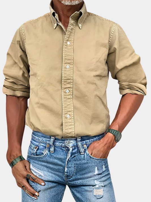 ASHMORE LANE | Wrinkle-Resistant Long-Sleeve Shirt