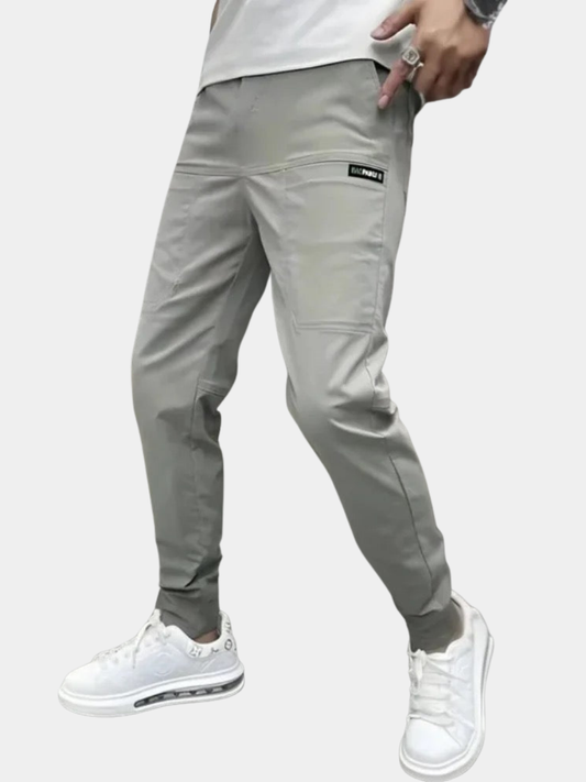 ASHMORE LANE | Premium Elastic Cargo Trousers