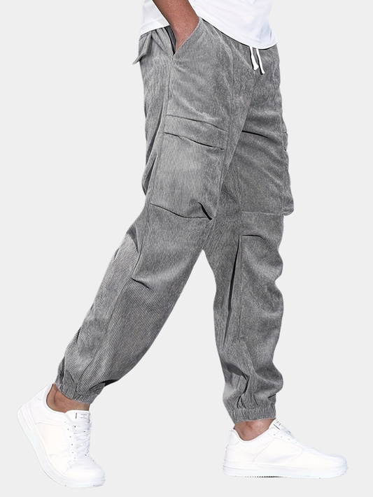 ASHMORE LANE | Corduroy Cargo Trousers