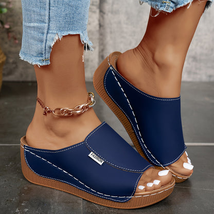 ASHMORE LANE | Isabelle Wedge Mules