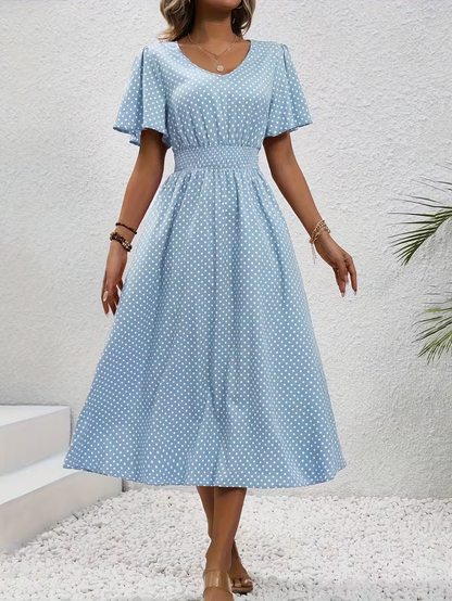 ASHMORE LANE | Élisa Polka Dot Dress