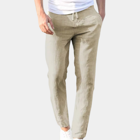 ASHMORE LANE | Lightweight Linen Trousers