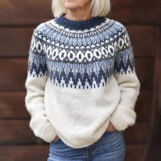 Elsa | Nordic Patterned Knitwear