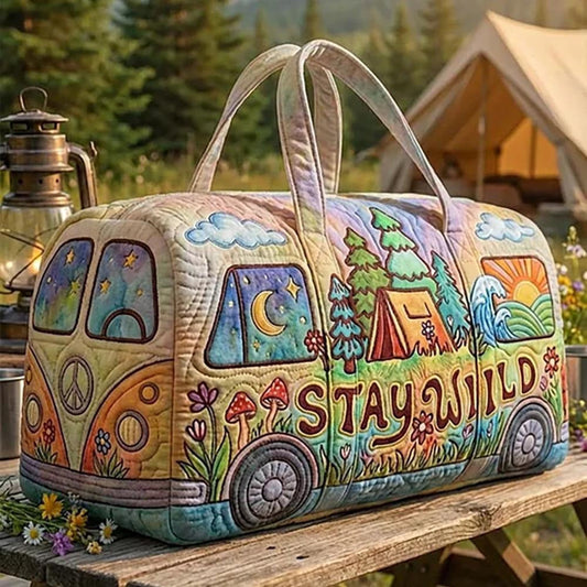 CAMPVANA | QUILTED TRAVEL DUFFLE BAG