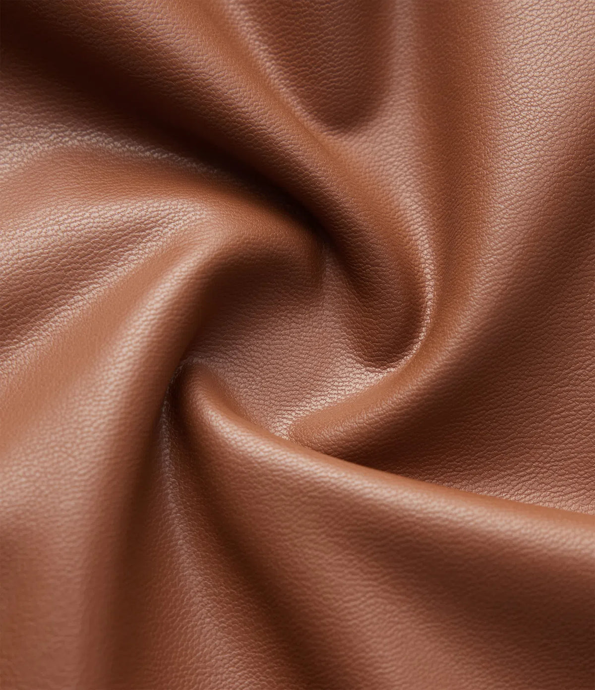 Elysee Luxe Ruched Midi Skirt in Camel, product view 6