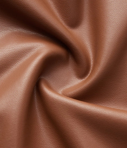 Elysee Luxe Ruched Midi Skirt in Camel, product view 6