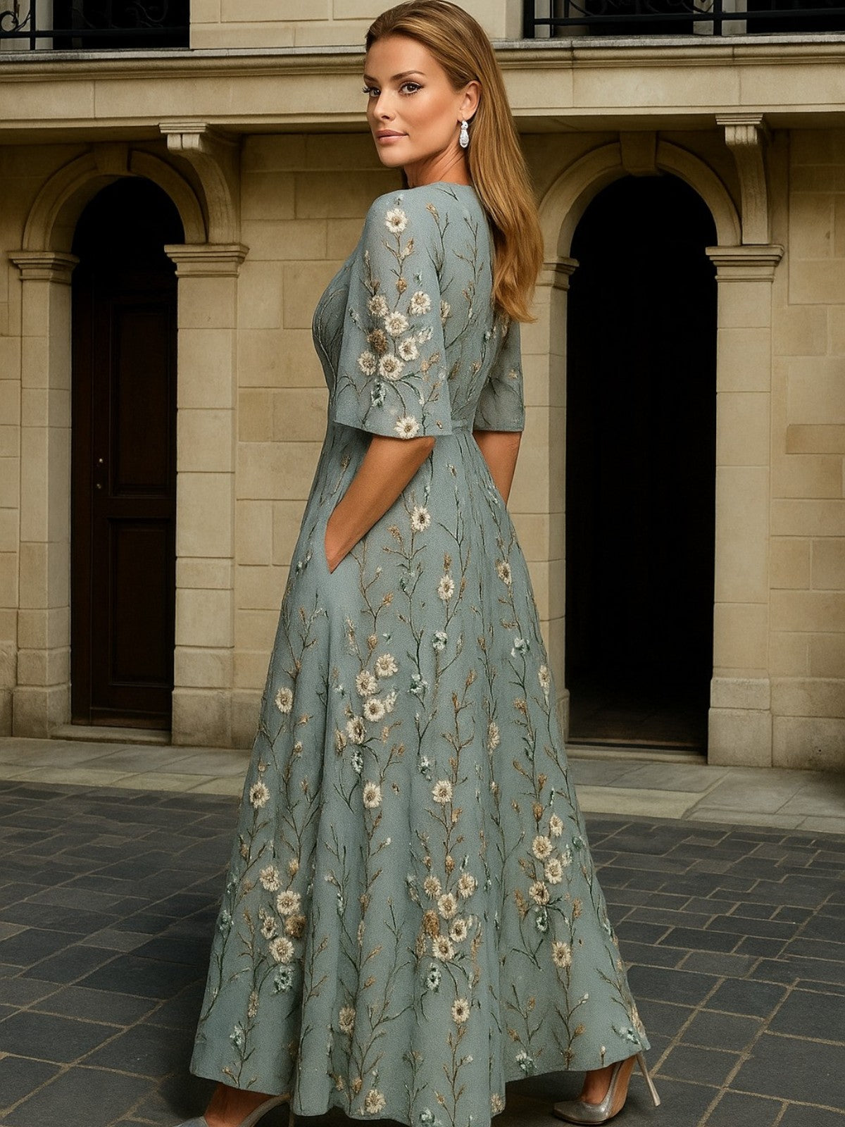 ASHMORE LANE | Botanical Long Dress