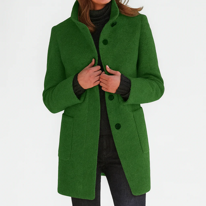 Beatrice™ | Classic Everyday Button Coat