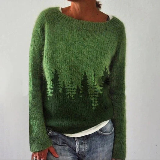 Willow | Forest-Motif Knitwear