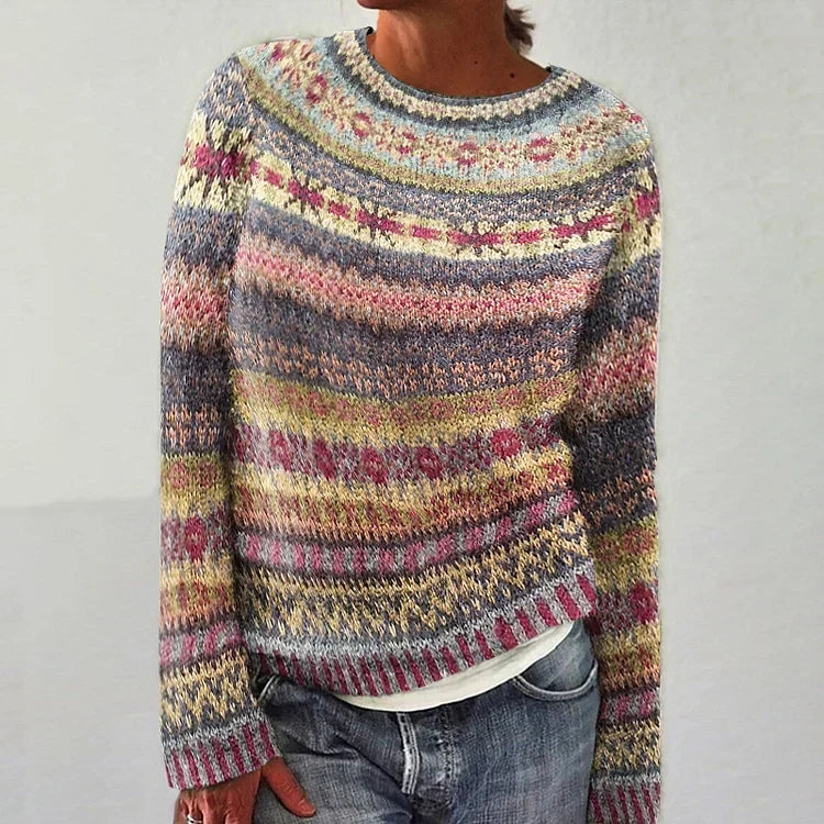 Adelia | Heritage Patterned Knitwear