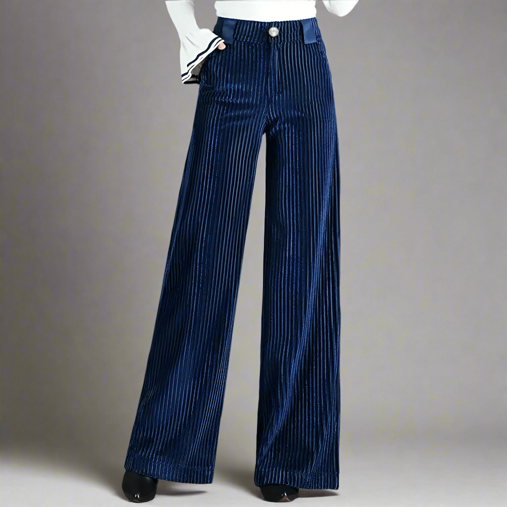 ASHMORE LANE | High-Waist Corduroy Trousers