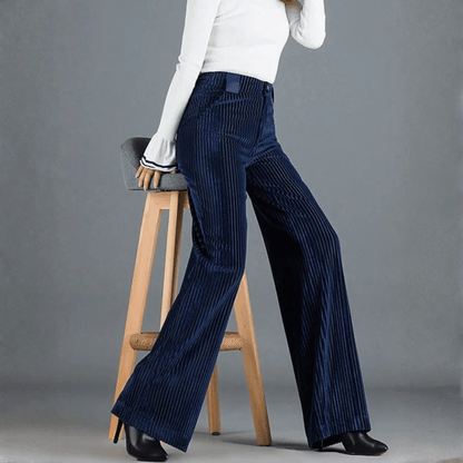 ASHMORE LANE | High-Waist Corduroy Trousers