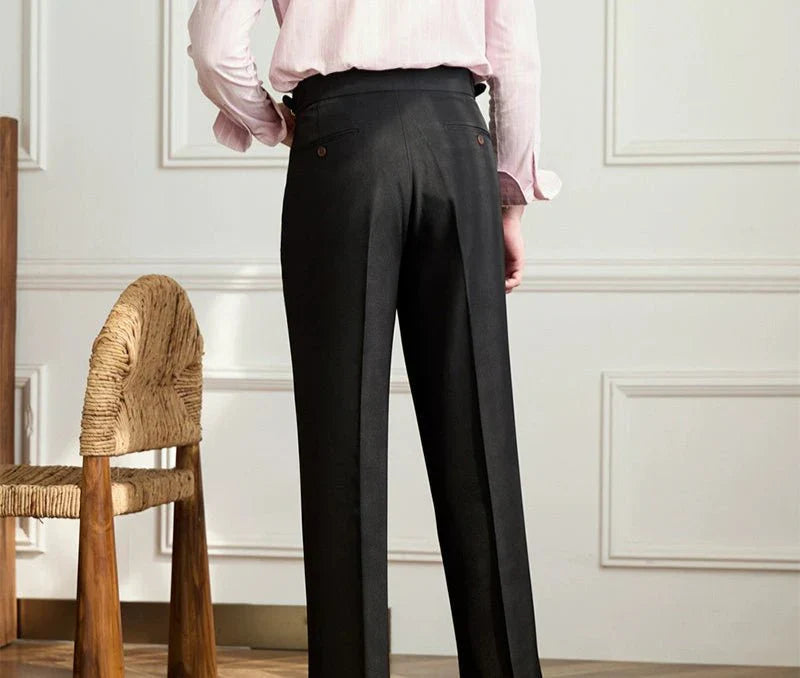 ASHMORE LANE | High-Waist Flowing Trousers