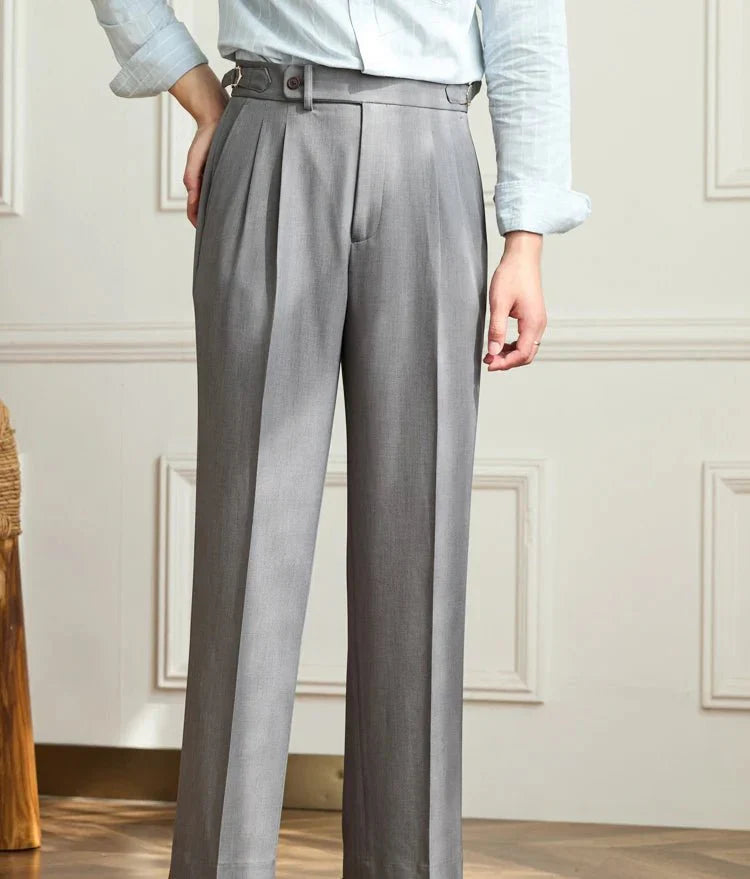 ASHMORE LANE | High-Waist Flowing Trousers