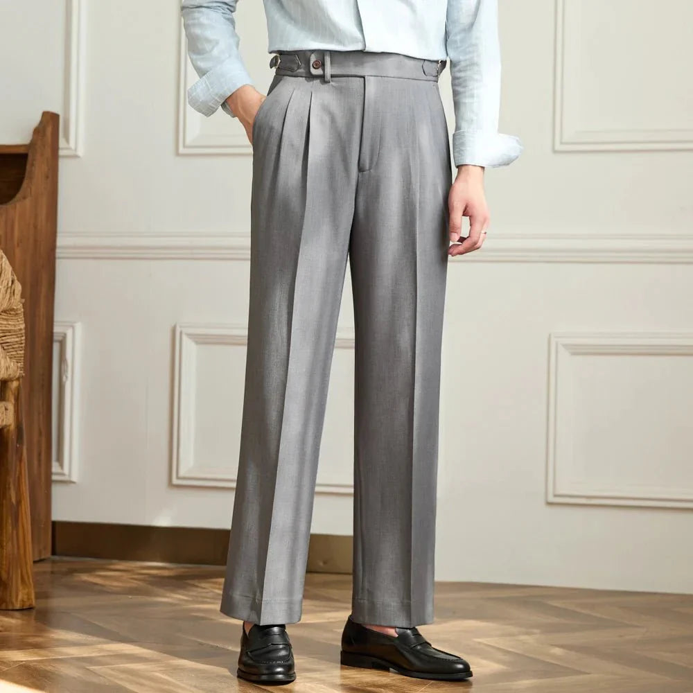 ASHMORE LANE | High-Waist Flowing Trousers